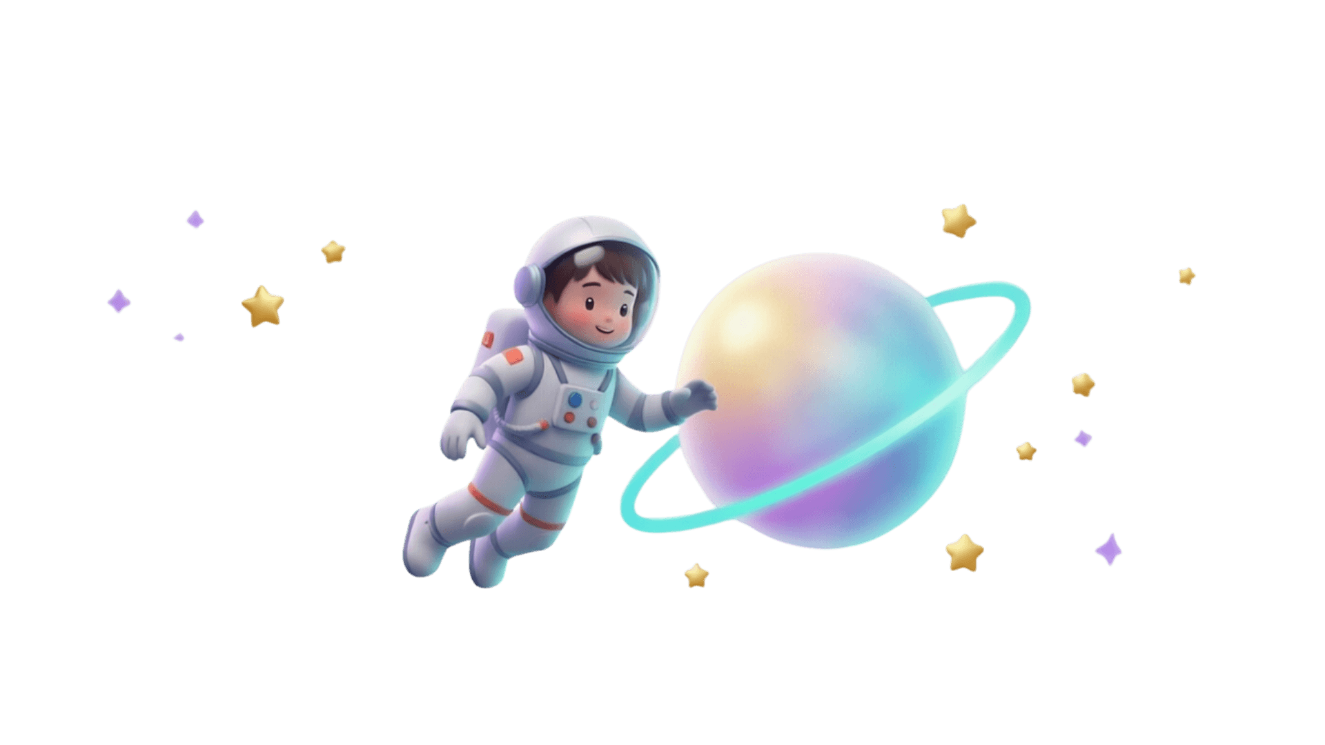 星瀚未來教育 3D 太空人吉祥物